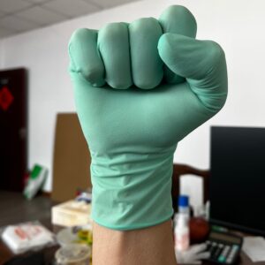 Disposable Green Latex Gloves