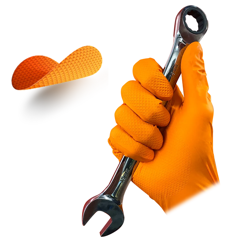 Heavy-Duty Nitrile Gloves